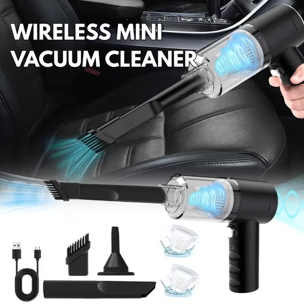 Mini Aspiradora y sopladora portatil