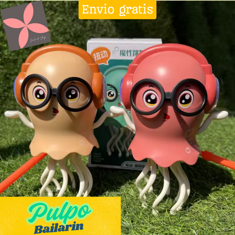 Pulpo Bailarín Interactivo con Música