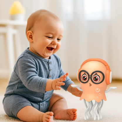 Pulpo Bailarín Interactivo con Música