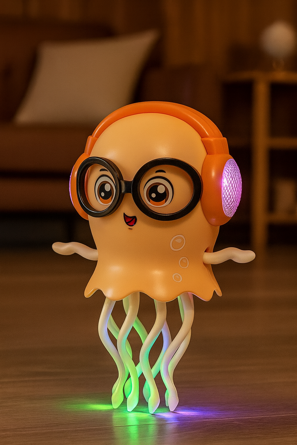 Pulpo Bailarín Interactivo con Música