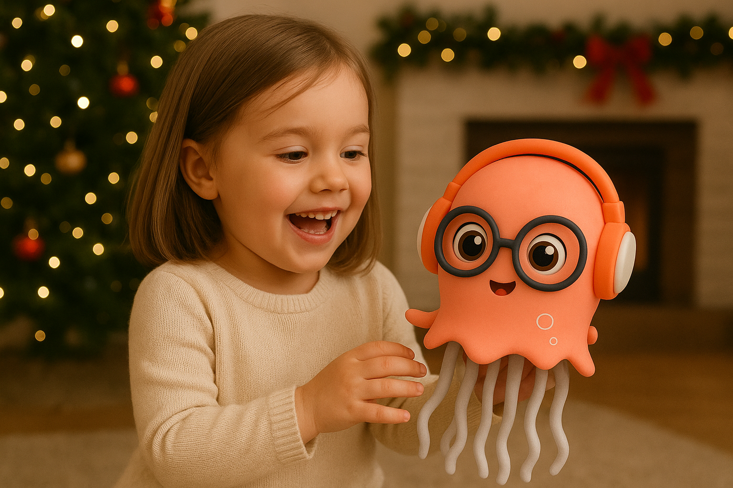 Pulpo Bailarín Interactivo con Música