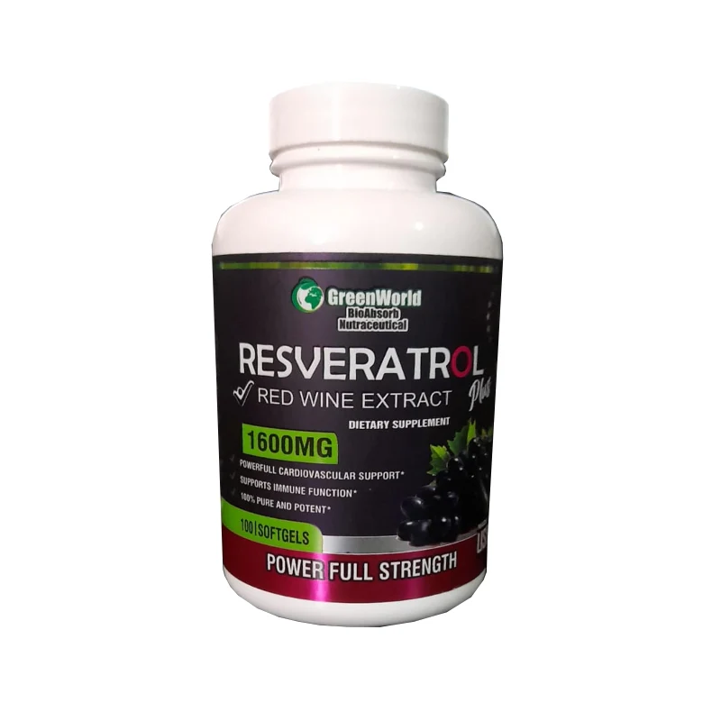 RESVERATROL CAPSULAS ANTIOXIDANTE NATURAL