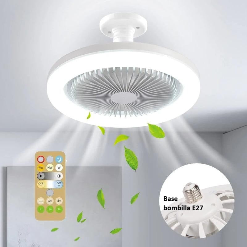 Ventilador De Techo Con Luz LED